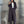 Loose Full Striped Long Blazer Set