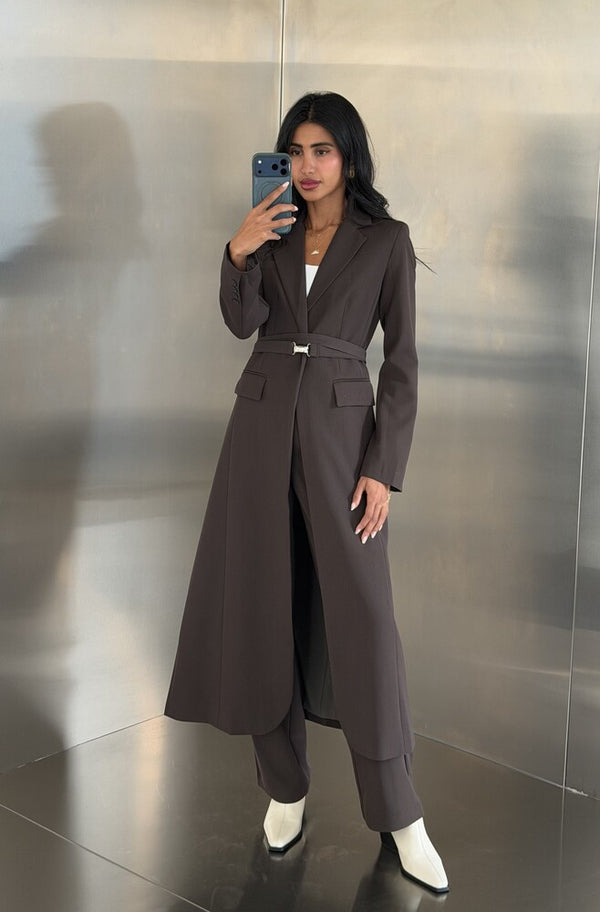 2PC Hinged Lock Belted Set