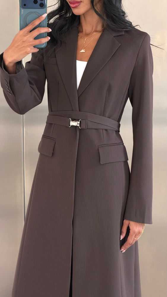 2PC Hinged Lock Belted Set