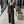 Lapelless Belted Blazer Pants 2 PC Set