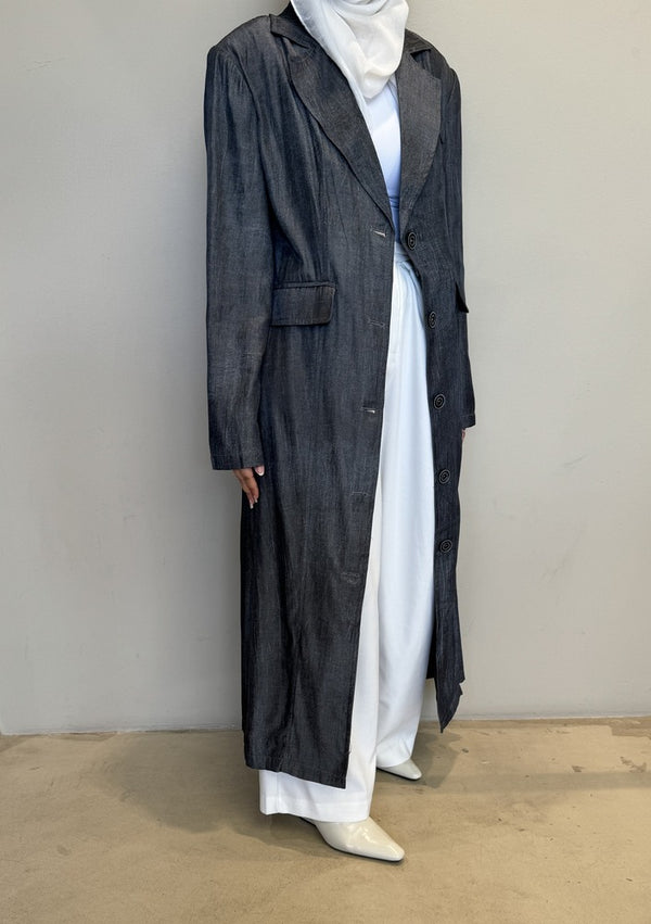 5 Big Buttons Long Shirt