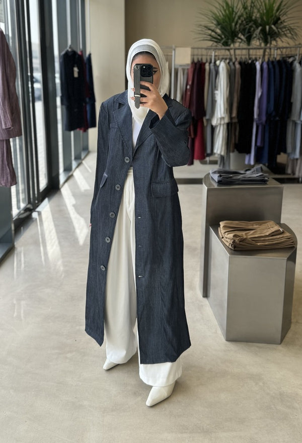 5 Big Buttons Long Shirt