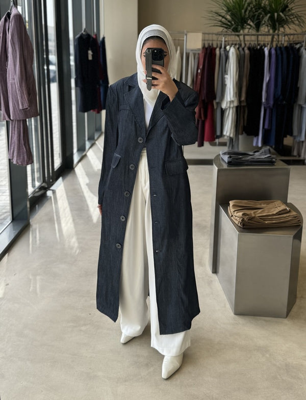 5 Big Buttons Long Shirt