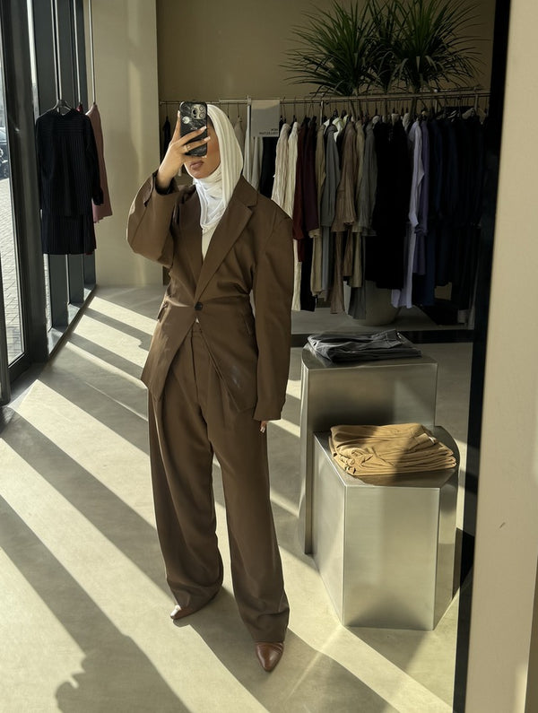 Sashes Loose Blazer Set