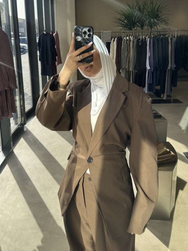 Sashes Loose Blazer Set