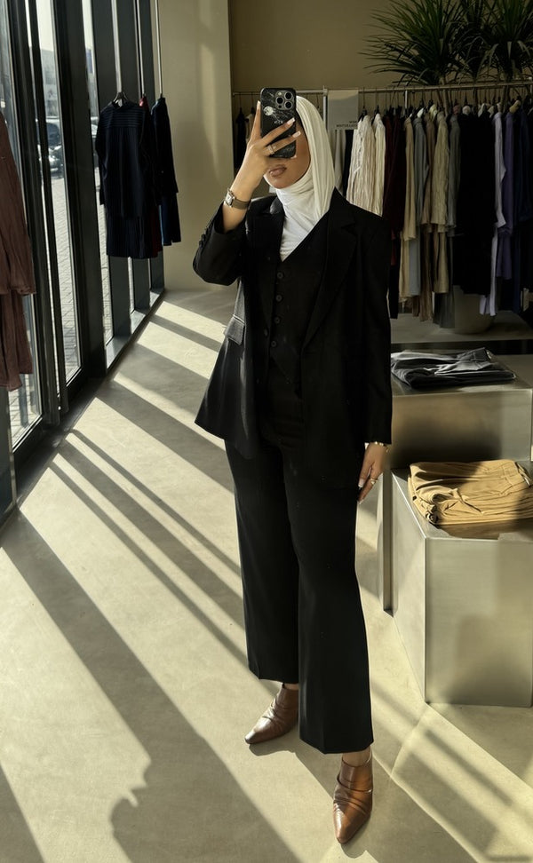 Elegant Vest Blazer Pants 3PC Set