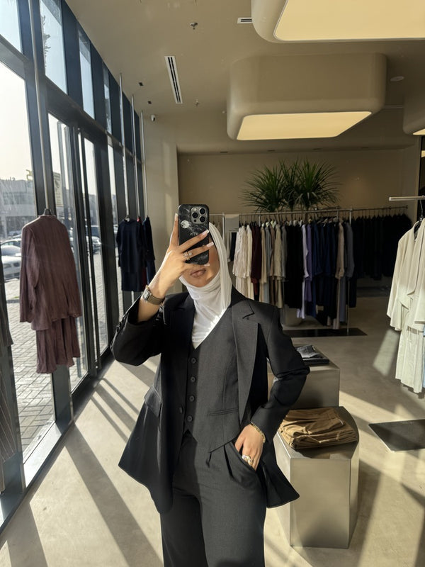Elegant Vest Blazer Pants 3PC Set