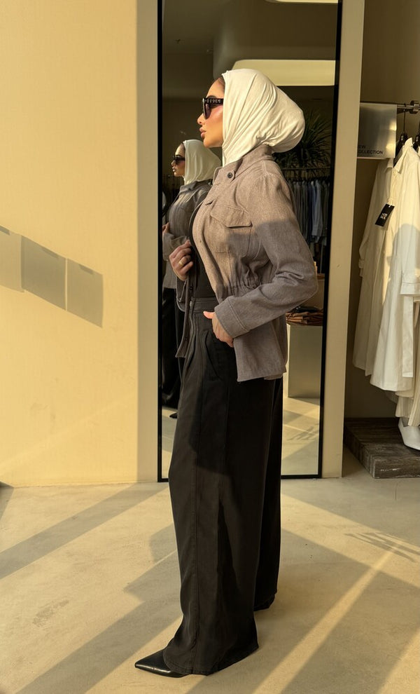 4 Pockets Drawstringed Blazer