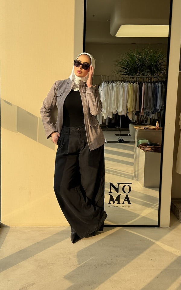 4 Pockets Drawstringed Blazer