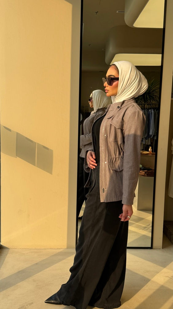 4 Pockets Drawstringed Blazer