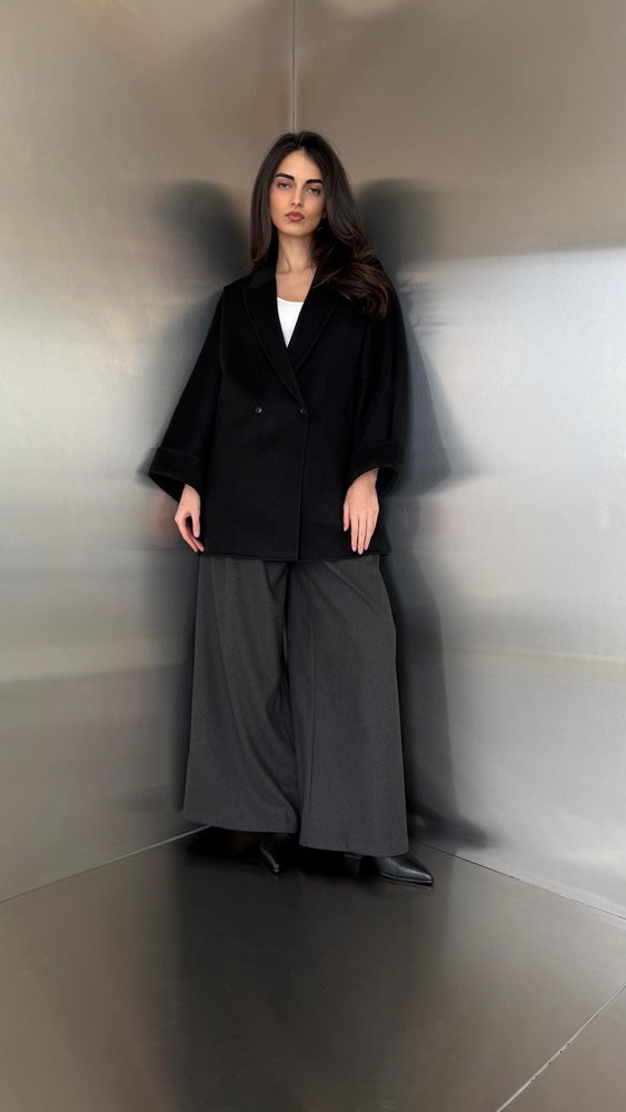 Slouchy-fit Woolen Jacket