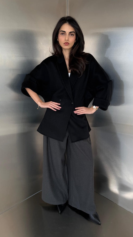 Slouchy-fit Woolen Jacket
