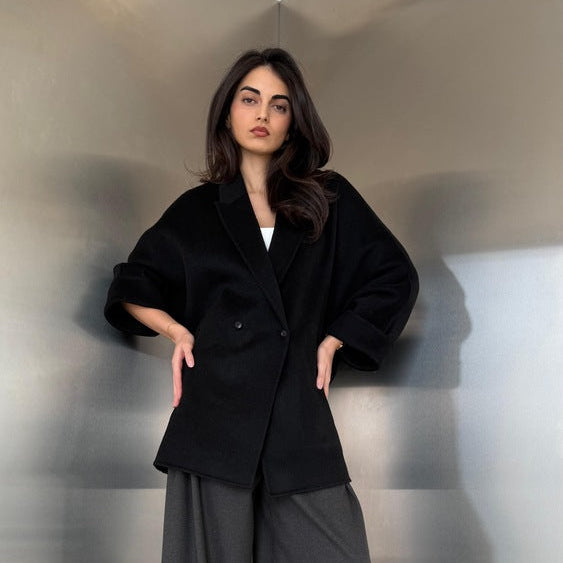 Slouchy-fit Woolen Jacket