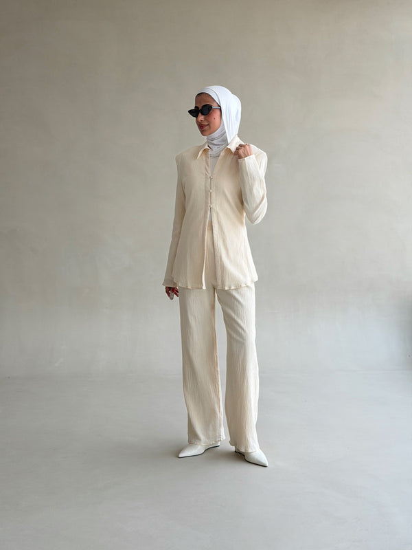 3-Buttoned  Summer Set