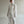 High-neckline Stripe Belted Set