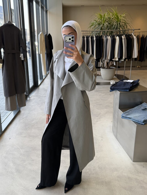 Asymmetric Long Jacket