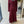 Buttoned Plum Blazer + A-line Skirt 2PC Set