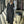 Denim Trench Coat Pants Set