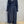 Denim Trench Coat Pants Set