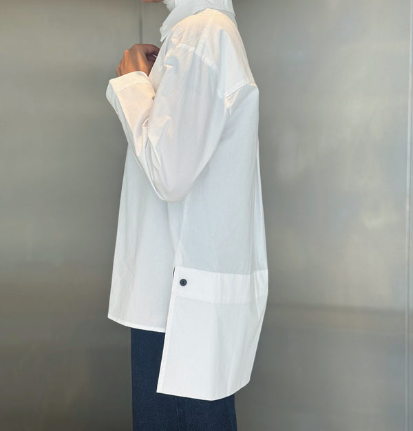 Loose Multibutton Shirt
