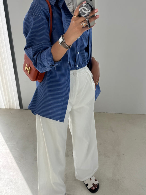 2PC Shirt Stripe
