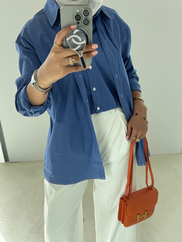 2PC Shirt Stripe