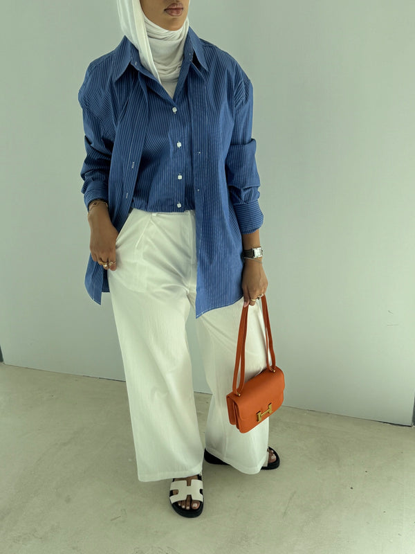 2PC Shirt Stripe
