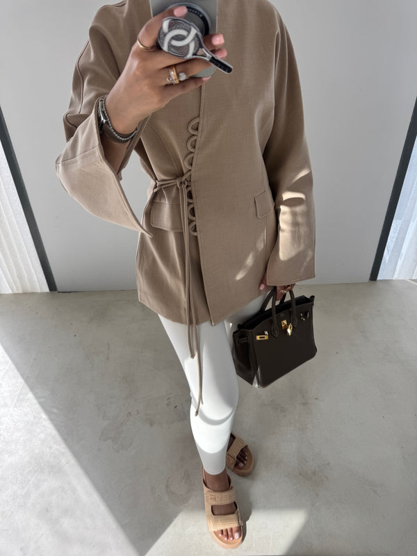 Belted Loop Blazer