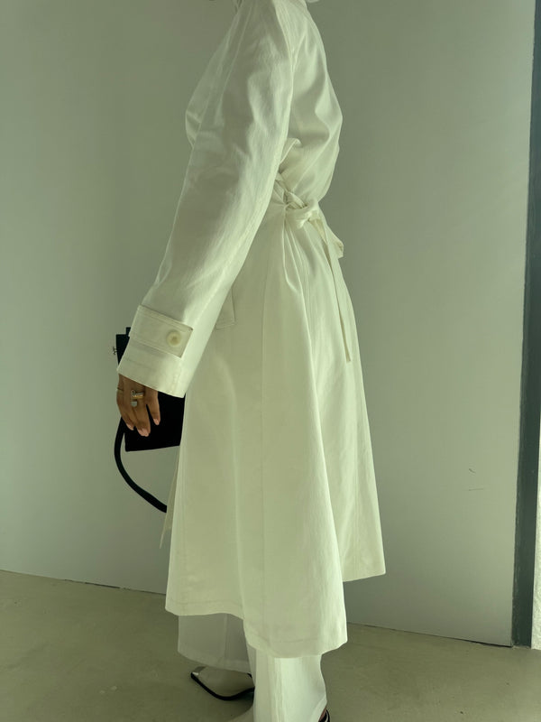 Belted Mid Trench w/ Pants