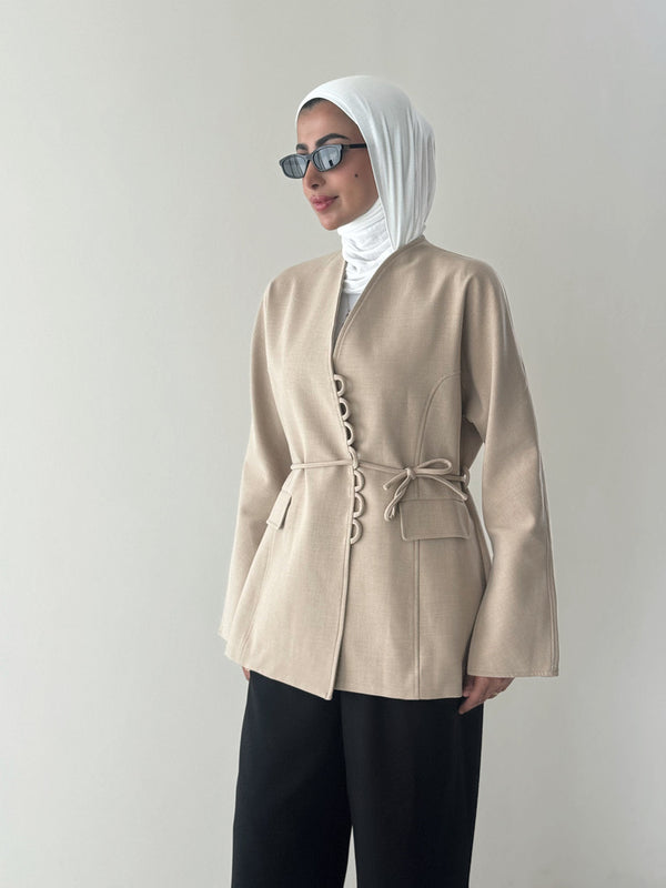 Belted Loop Blazer