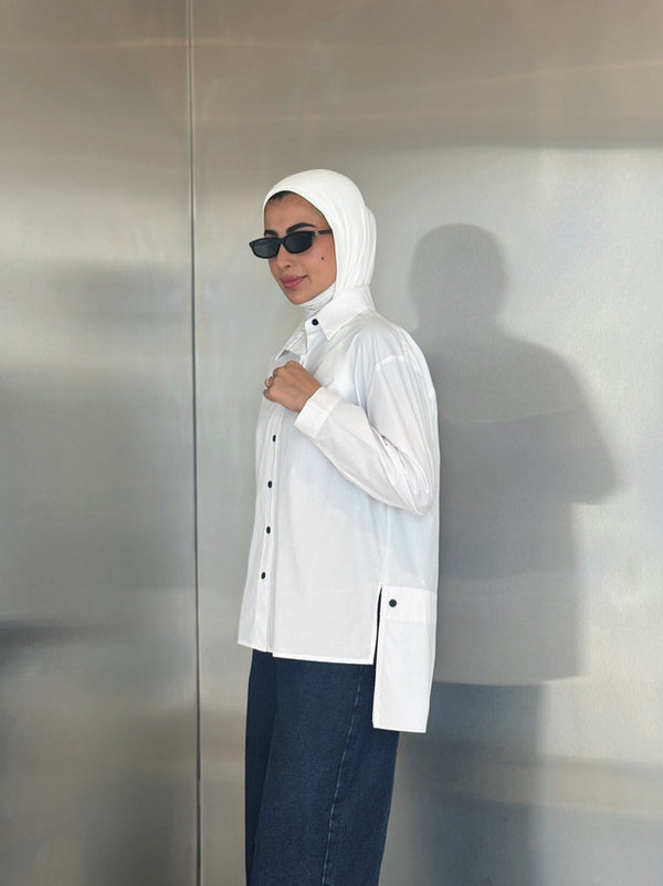 Loose Multibutton Shirt