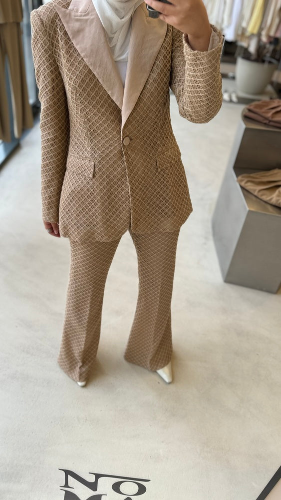 Pointed Lapel Elegant 2PC Sets