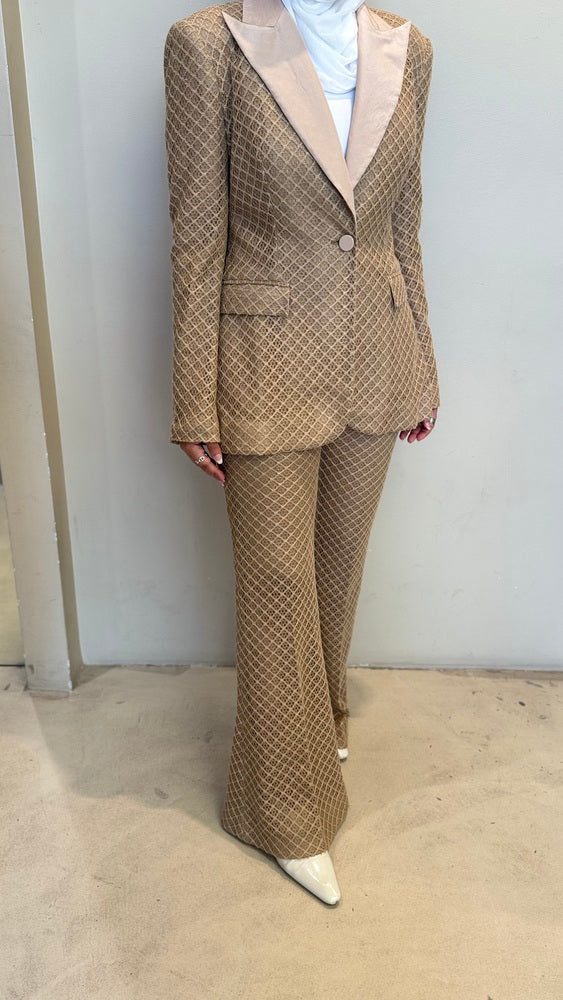 Pointed Lapel Elegant 2PC Sets