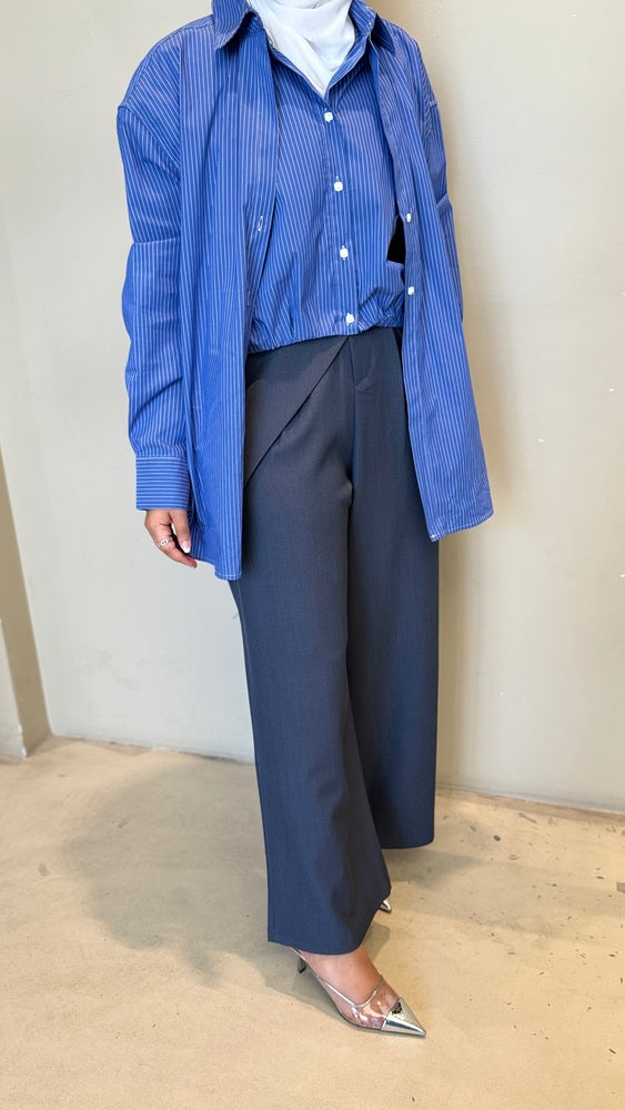 Wrap Front Design Pants