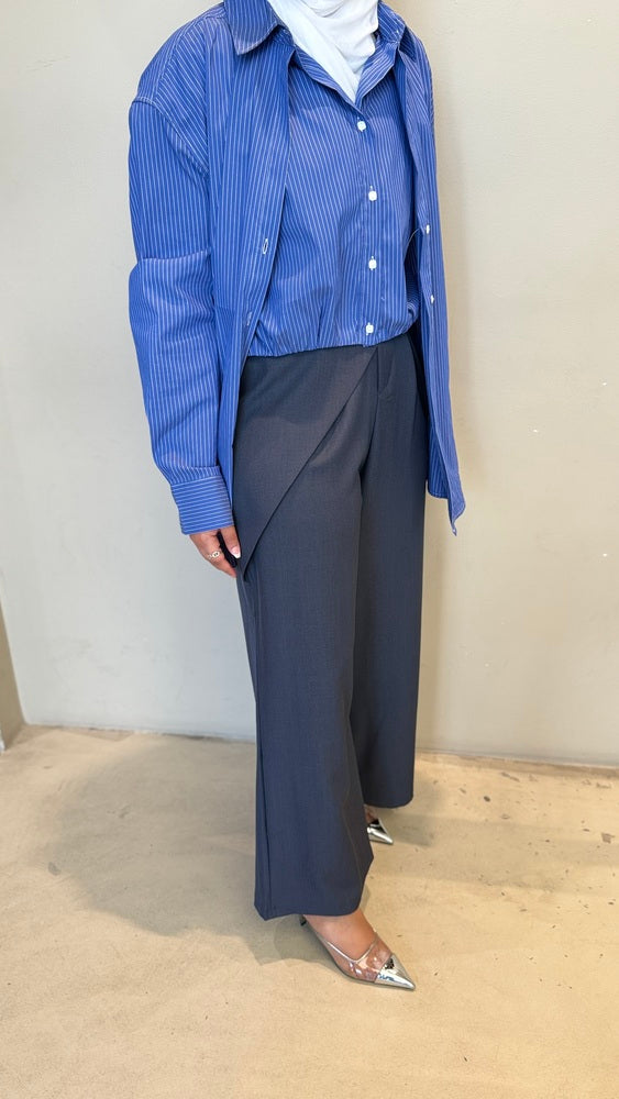 Wrap Front Design Pants
