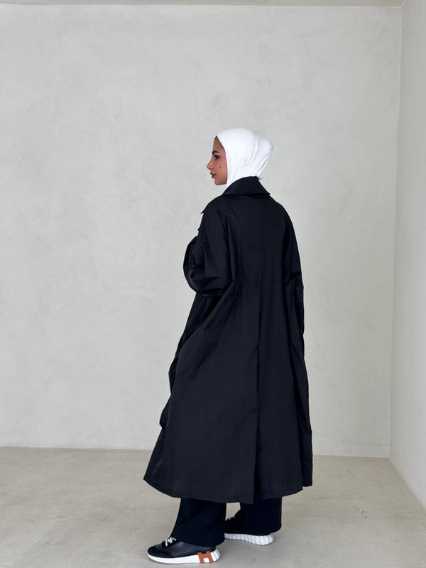 Oversized Buttoned Jacket
