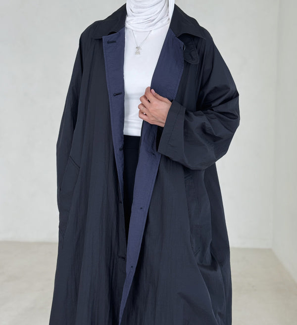 Oversized Buttoned Jacket