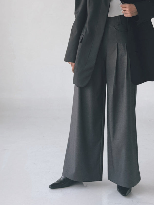 Double Pleated Trousers