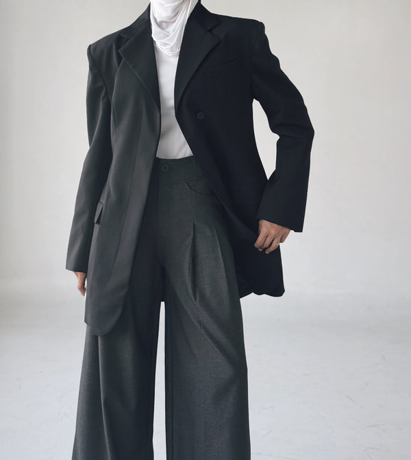 Double Pleated Trousers