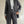 No-collar Striped Folded Waistband Suit