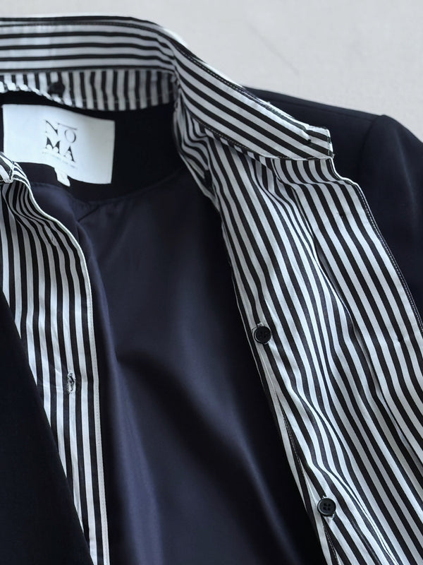 Striped Collared Suit
