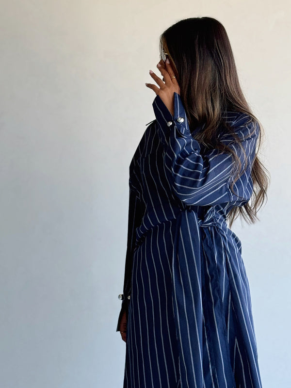 Minimalist Pleated Design Shirt بلوزة