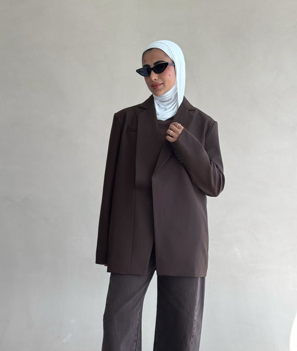 Irregular Open Blazer