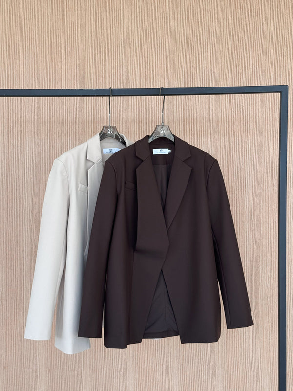 Irregular Open Blazer