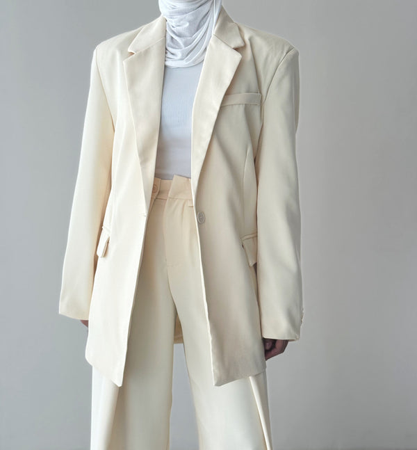 Sashes Loose Blazer Set