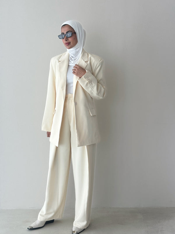 Sashes Loose Blazer Set