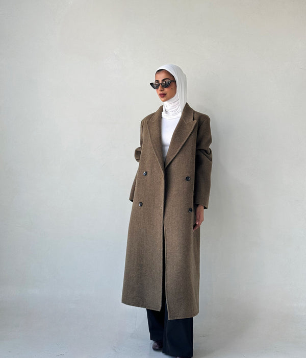 Temperament Wool Coats For Womenالسترات الخارجية / المعاطف