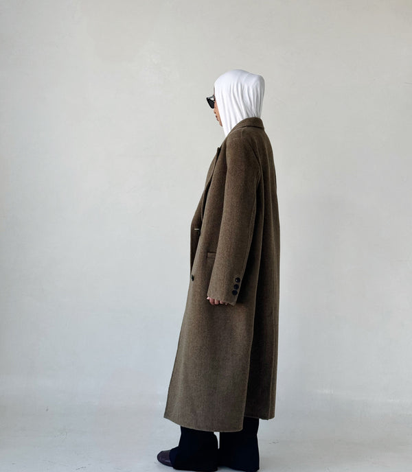 Temperament Wool Coats For Womenالسترات الخارجية / المعاطف