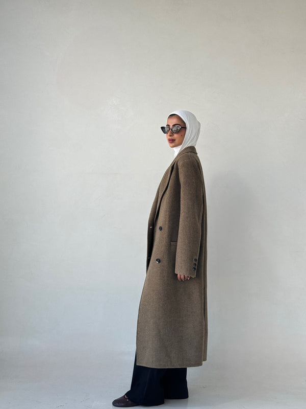 Temperament Wool Coats For Womenالسترات الخارجية / المعاطف
