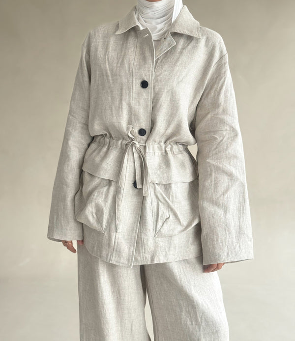 Retro long-sleeved Co-ord Set